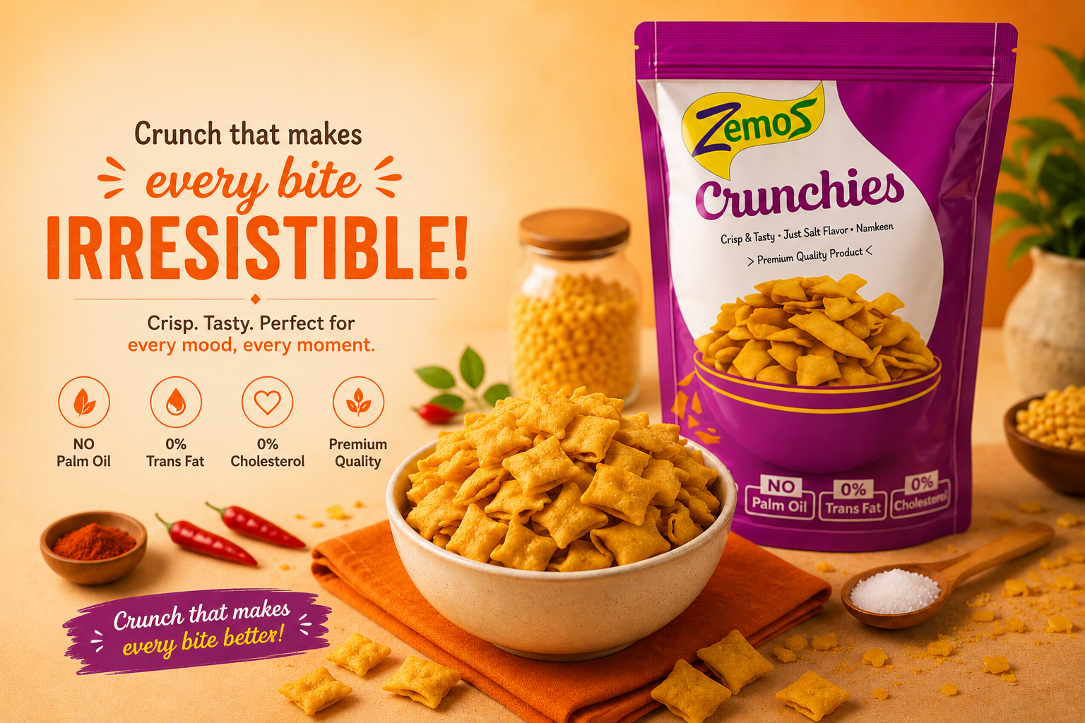 Crunchies – Crispy & Flavorful Snack Loved by Every Generation