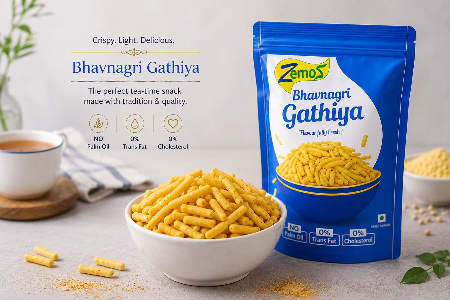 Bhavnagri Gathiya: The Gujarati Snack That Never Goes Out of Style