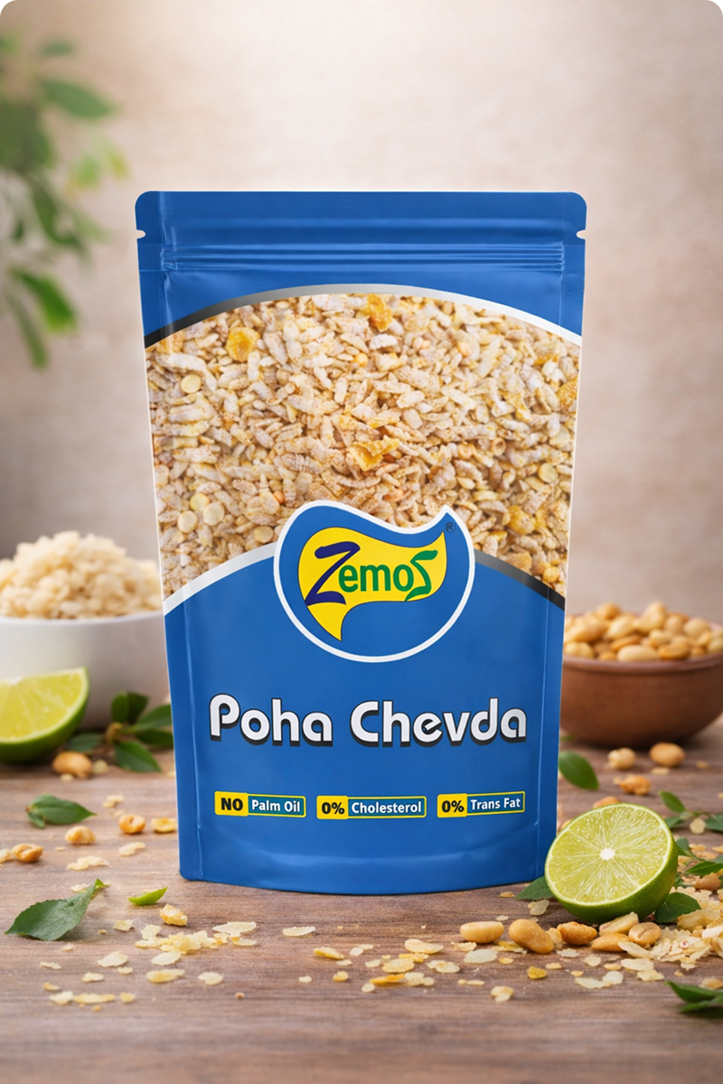Poha Chevda Gujarati Namkeen by Zemos