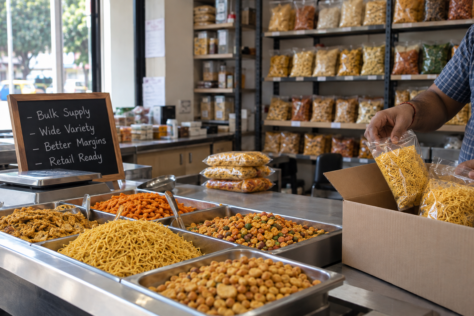 How to Choose the Right Namkeen Supplier for Your Retail Business