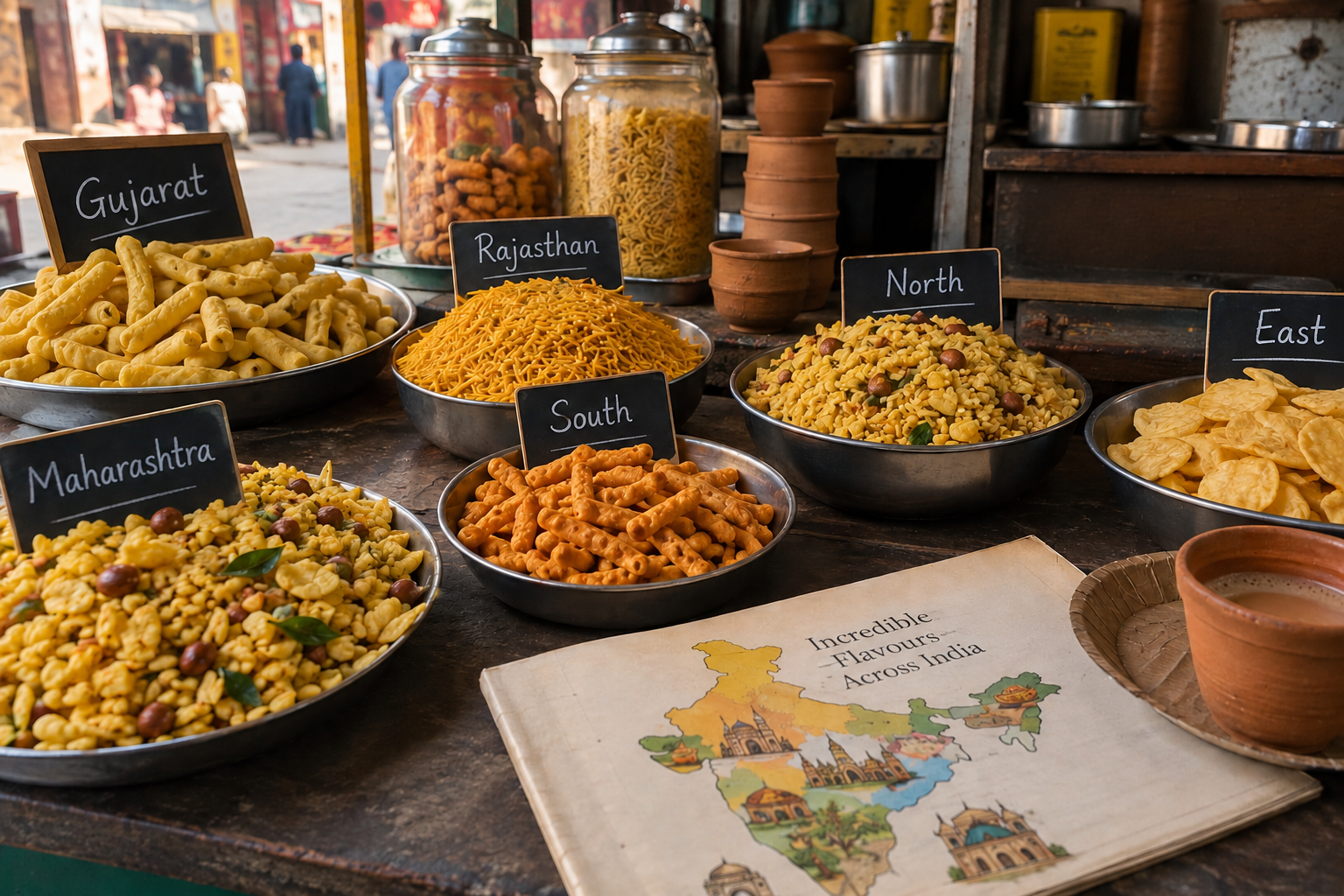How Snack Choices Reflect Regional Food Preferences in India