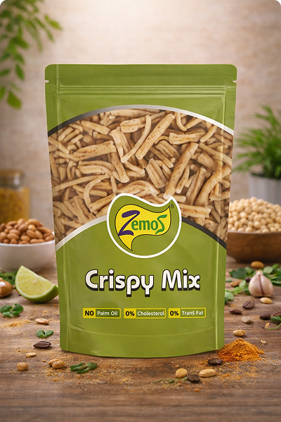 Crispy Mix Gujarati Namkeen by Zemos