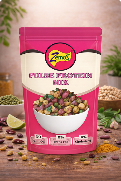 Pulse Protein Mix Gujarati Namkeen by Zemos