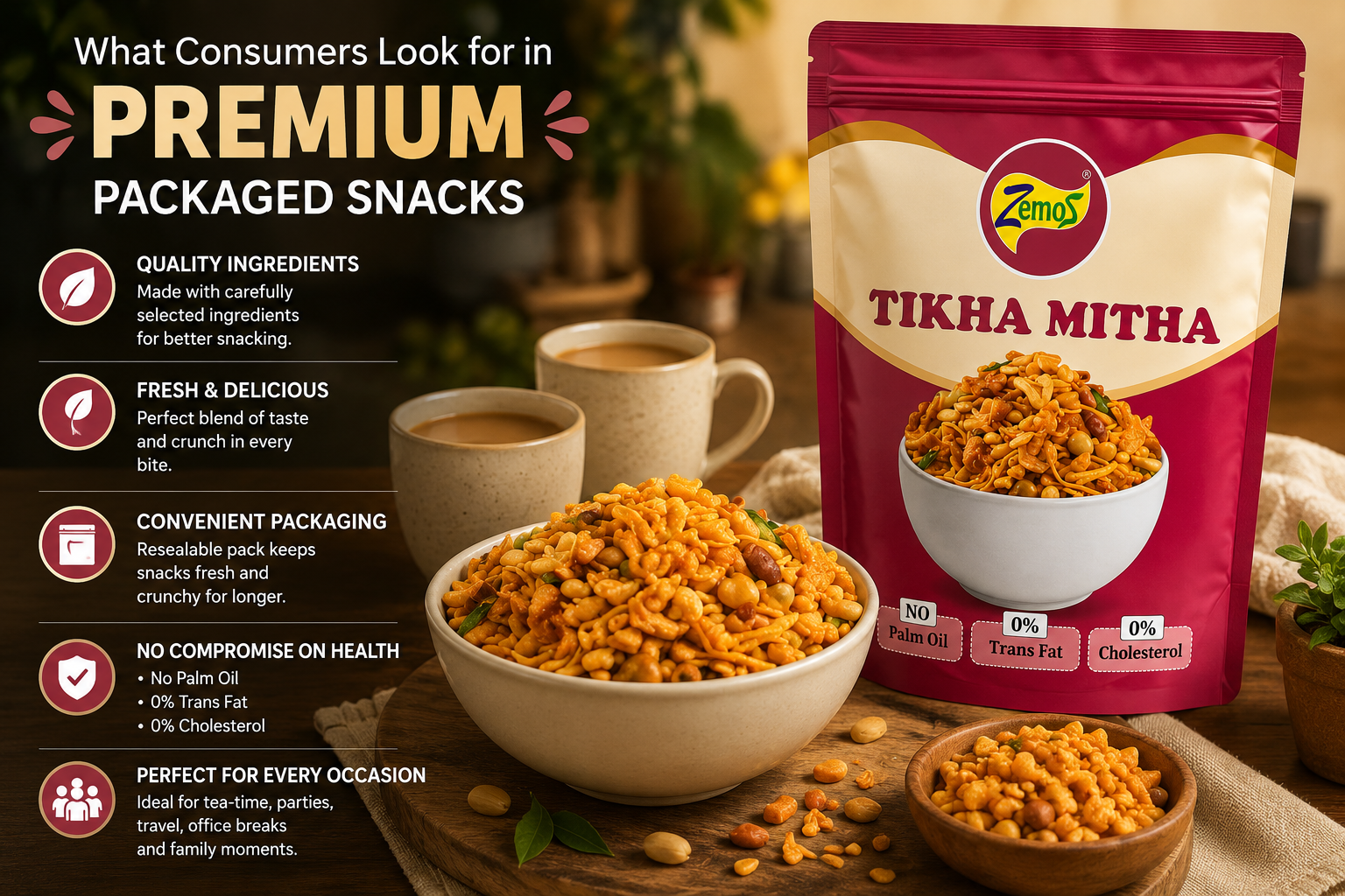 What Consumers Look for in Premium Packaged Snacks