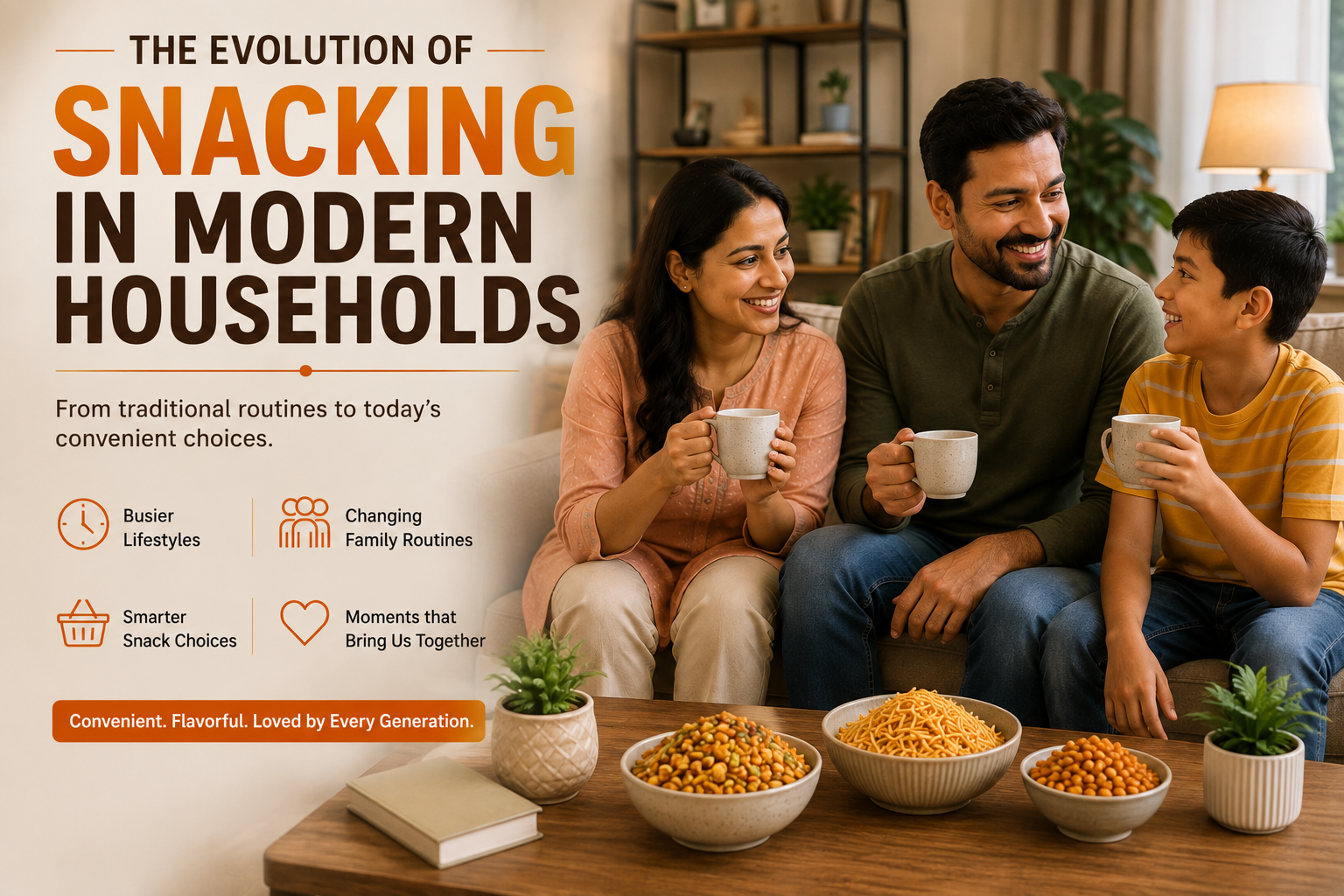The Evolution of Snacking in Modern Households