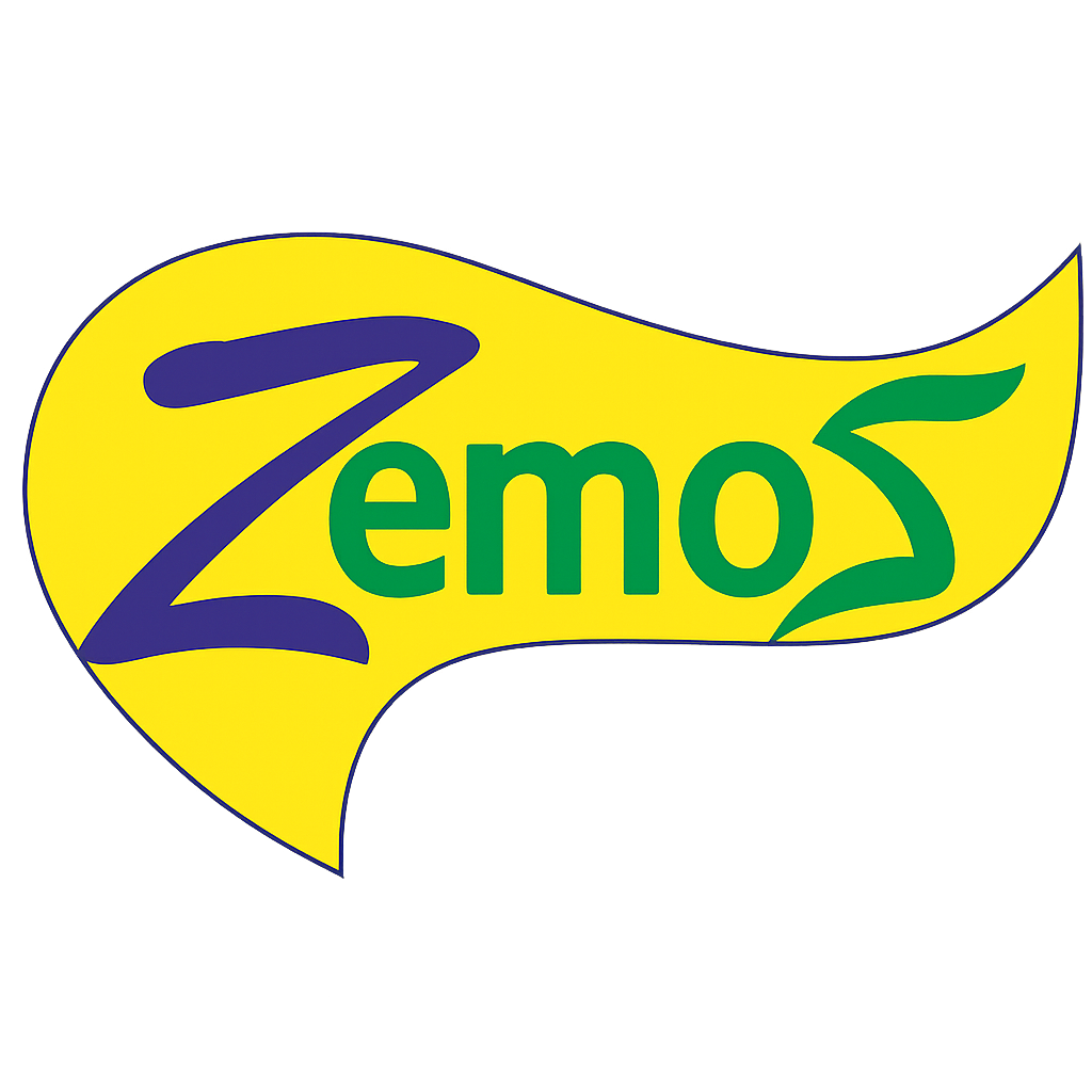 Zemos Logo - Premium Namkeen Manufacturer Vadodara